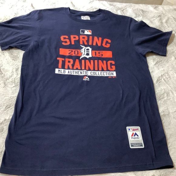 Majestic Detroit Tigers Spring Training Tigertown MLB 2015 tee size large - Picture 2 of 6